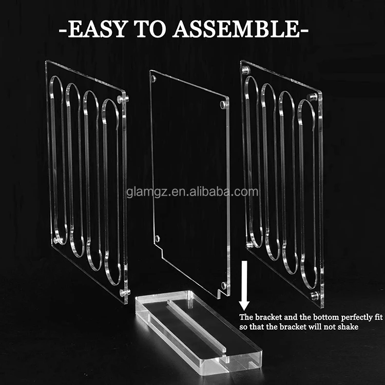 Large Capacity Perspex Coffee Capsule Display Acrylic Coffee Pod Holder