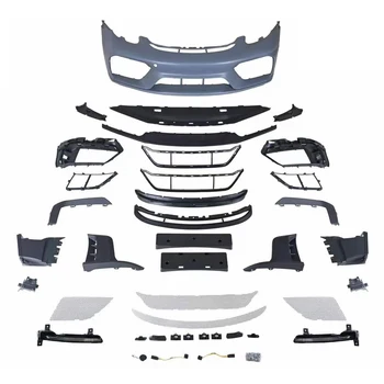 good quality pp material GT4 RS front bumper for porsche 981 boxster cayman 2012-2015 upgrade 982 GT4RS