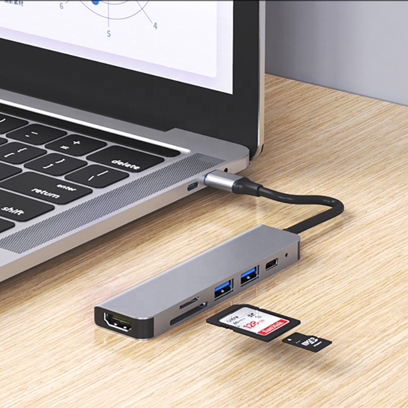 Genuine Usb C Adapt Hub  3.0 Mokin Notebook Computer Pro Multiport Adapter