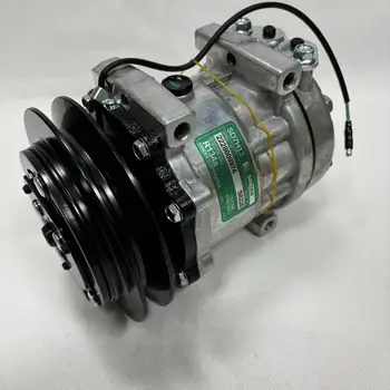 compressor excavator air conditioning pump SD7H13 SK200-8 SK200-10 SK200SR SK235SR SK135SR SK250LC YX91V00001F1 YX91V00001F