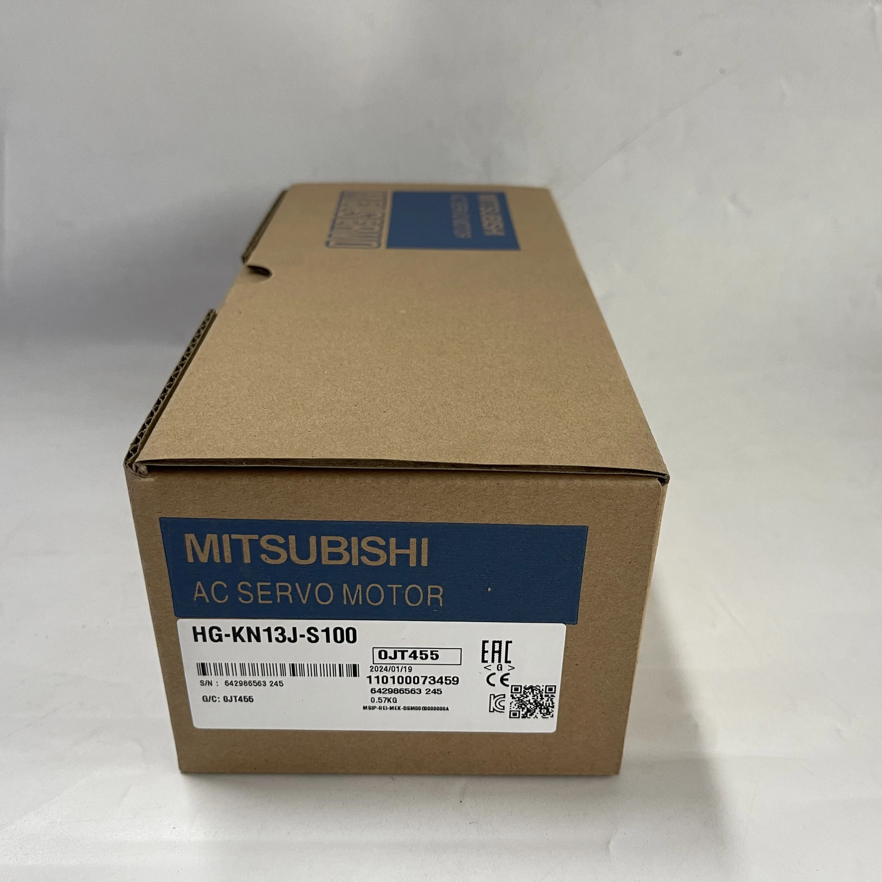 Mitsubishi AC Servo Motor HG-KN13J-S100 Mitsubishi AC Servo Motor HG-KN13J-S100