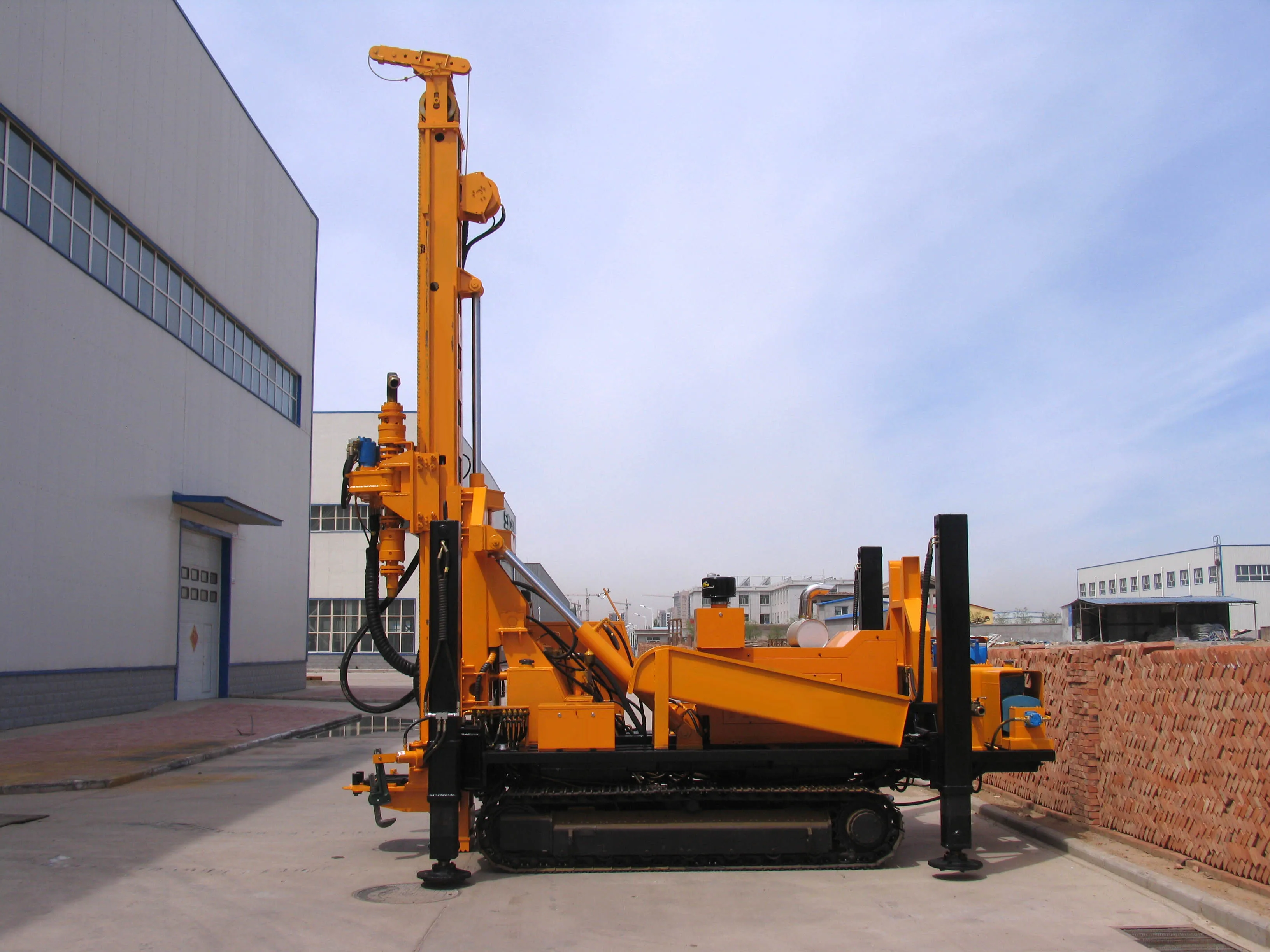 Glf500 Full Hydraulic Crawler Reverse Circulation Drilling Rig - Buy ...