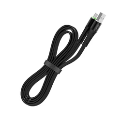 Новое поступление, плоский Usb-кабель для зарядки и передачи данных из термопластичного эластомера 2,4 А для Iphone