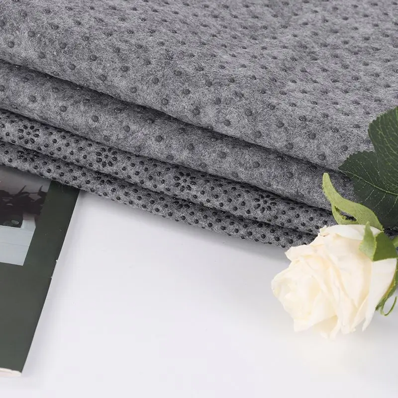 Лидер продаж, точечная пластиковая войлочная ткань, противоскользящие точки из ПВХ для подложки ковров, фетровая Подложка для ковровых покрытий по низкой цене