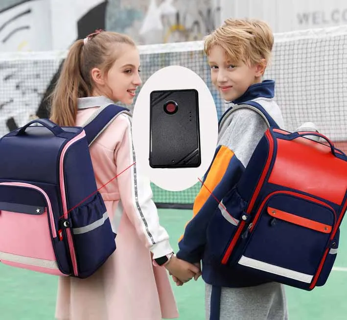 Gps Tracking Device Kids Backpack Tracker 4G Personal LIVE GPS