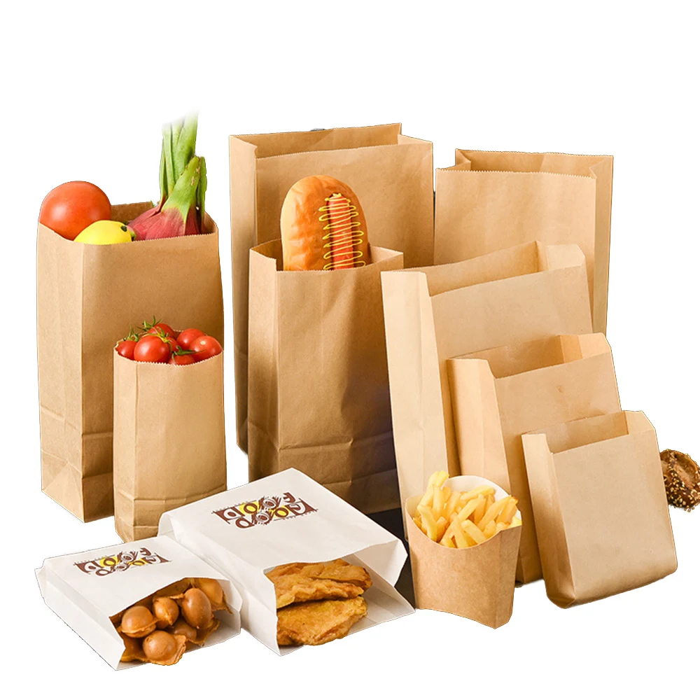 DECHEN PACKAGING potato chips packaging Delivery Restaurant takeaway packaging