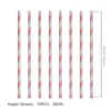 Pailles en papier 10pcs