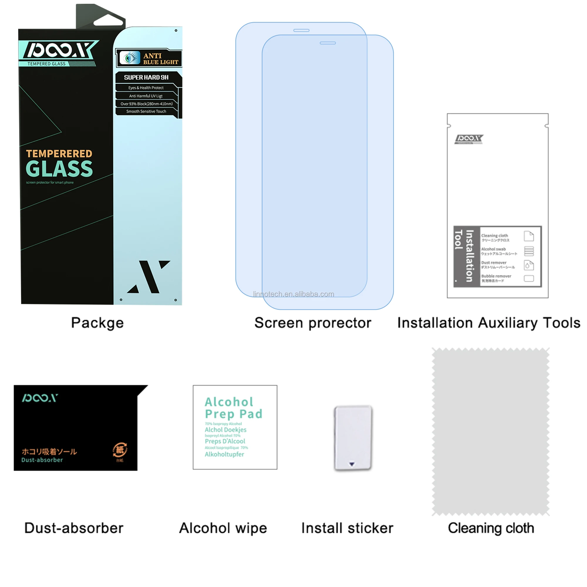 
 Linno, лидер продаж, защита от шпионов, защита для конфиденциальности мобильного телефона, закаленное защитное стекло для IPhone 12 X/XS/XR, оптовая или розничная продажа  