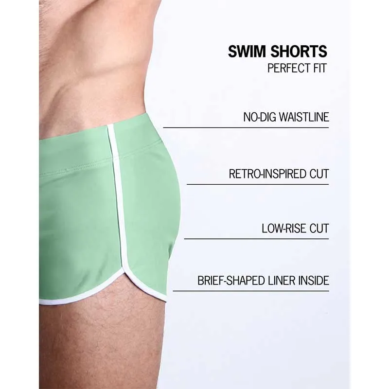 Swimming Trunks Boxer Sexy Swim Shorts Gay Male Swimwear Swimsuit Bathing Racing Low Waist Male Pouch Solid