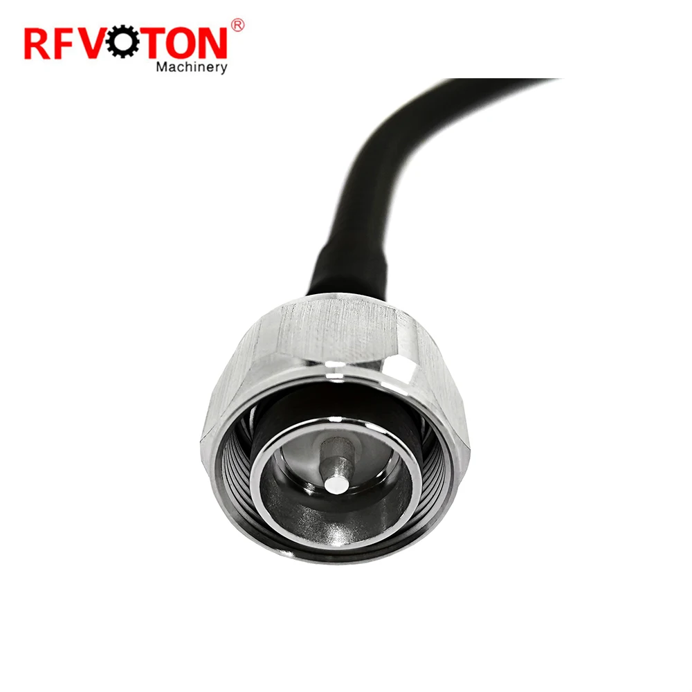 Fabrik 4310-NEX10-Überbrückungskabel NEX10-Stecker männlich auf Mini-DIN-4,3/10-Stecker männlich, 1/4-Zoll-SF-Zoll-Superflex-Schaum-LSZH-HF-Kabel-Assembly