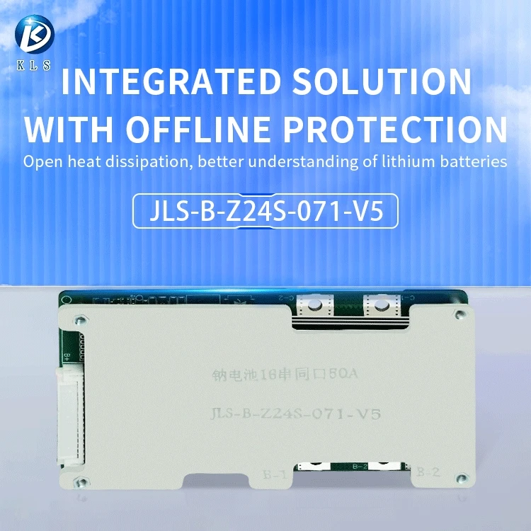 10S 36V Li-ion Battery Management System with Common Port and 20A/30A/40A/50A/60A Current for Energy Storage