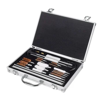 25 Pcs Carrying case Quick Cleaning Kit Suitable for All Caliber Universal Cleaning Kit