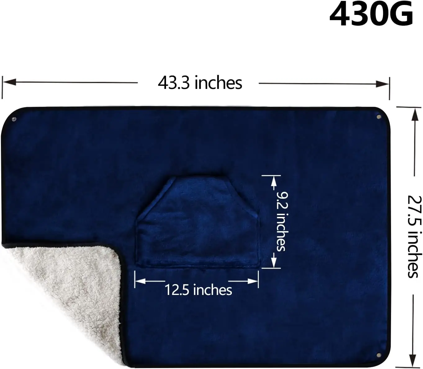 Factory Small Lap Blanket for Adult Soft Cozy Fleece Blanket for Knees Wheelchair Outdoor Blanket for Winter