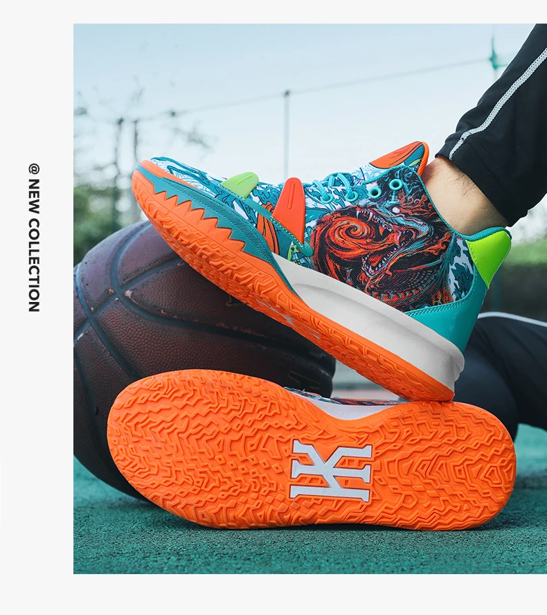 New 2023 Original Basketball Shoes Men Outdoor Breathable Basketball