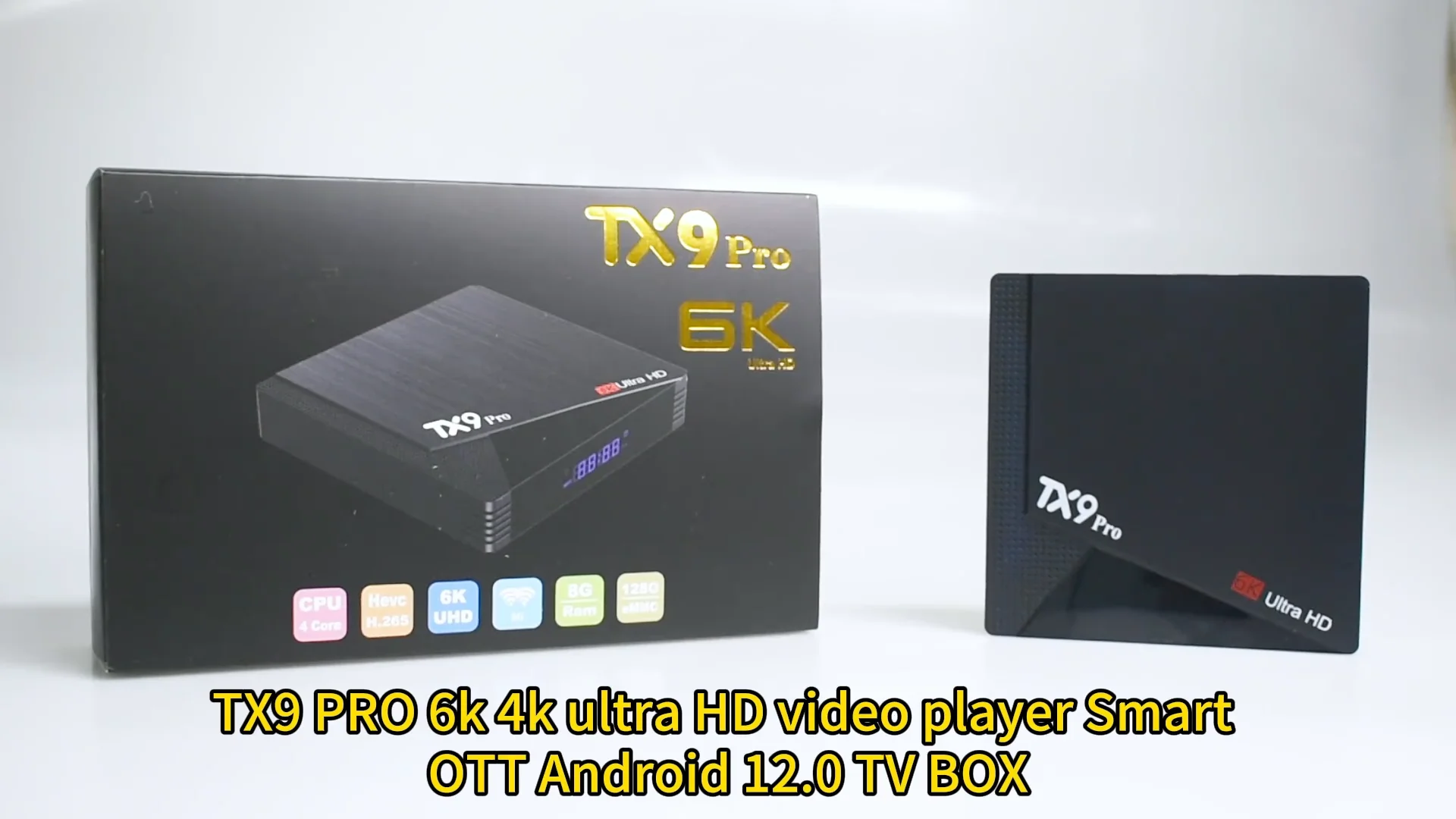 TX9 Pro Allwinner H313 Android 12.0 Set-Top Box - 4K, Dual-Band