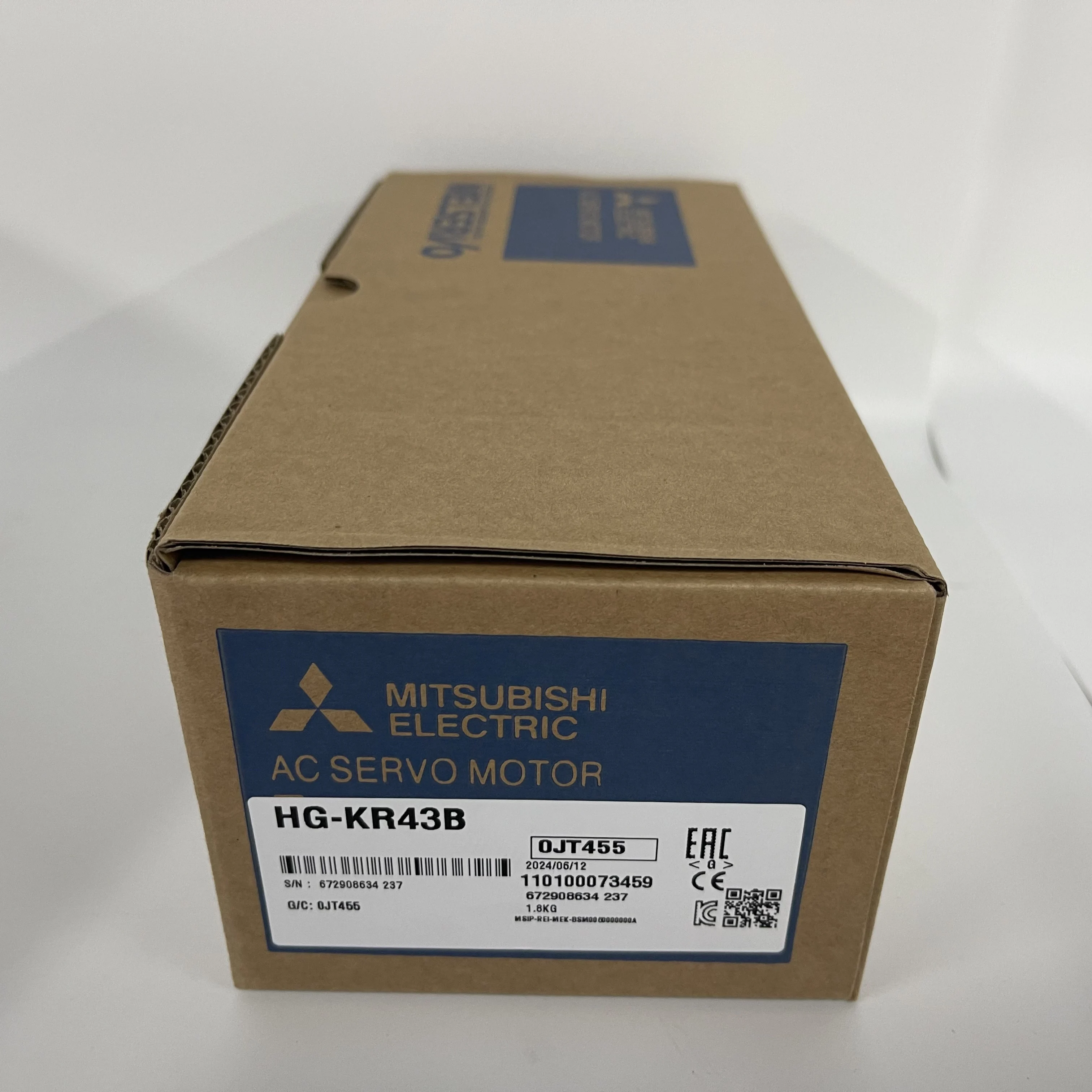 Mitsubishi AC Servo Motor HG-KR43B Mitsubishi AC Servo Motor HG-KR43B