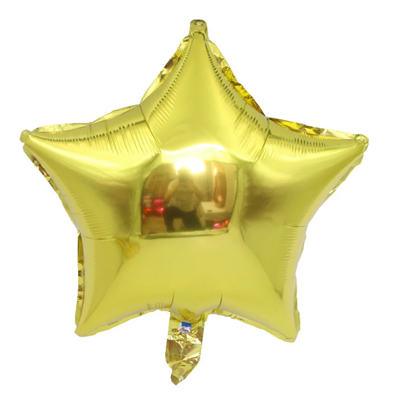 18-inch Five-pointed Star Aluminum Foil Balloon Wholesale Nihaojewelry