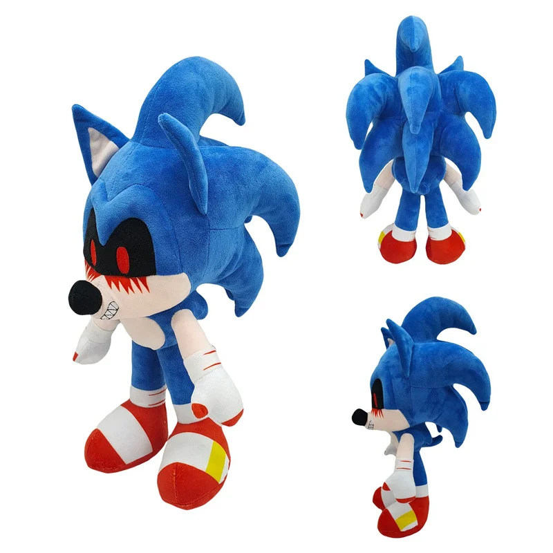 New Cartoon Plush Doll Sonic The Hedgehog Exe Game Spirit Game