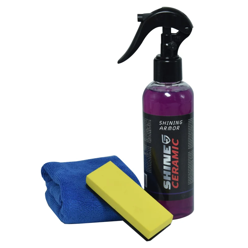 Гидрофобное покрытие на заказ товары для ухода за автомобилем нанокерамическое гидрофобное распылительное автомобильного
