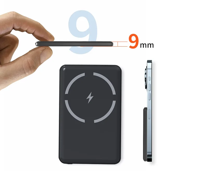 N3 Mini Magnetic Wireless Power Bank 5000mah 10000mah Magnet Super Slim Thin Powerbank Inalambrico Portable Charger for iPhone