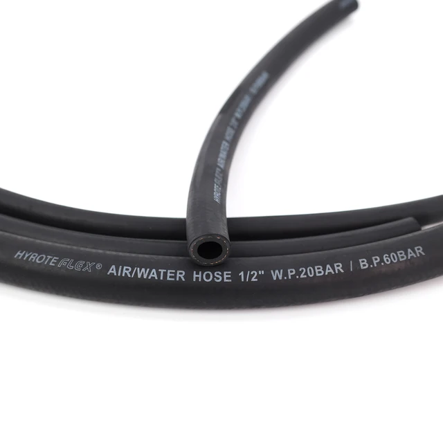 Flexible Textile Reinforced Rubber Hose Smooth/ Wrapped Cover Air/Water Hose