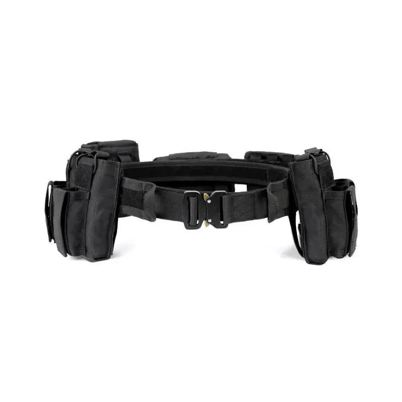 Outdoor Tactical Waist Belt Tactical Unloading Belt with Pouches Hunting Equipment Wallet Waterproof Outdoor Tactical Bag Pack