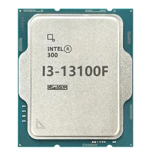 Original for Intel Core I3 13100F SRMBV 3.4GHz Quad-Core Processor SRMBU Gen 13 CPU for LGA 1700 Desktop Tray Package New Used
