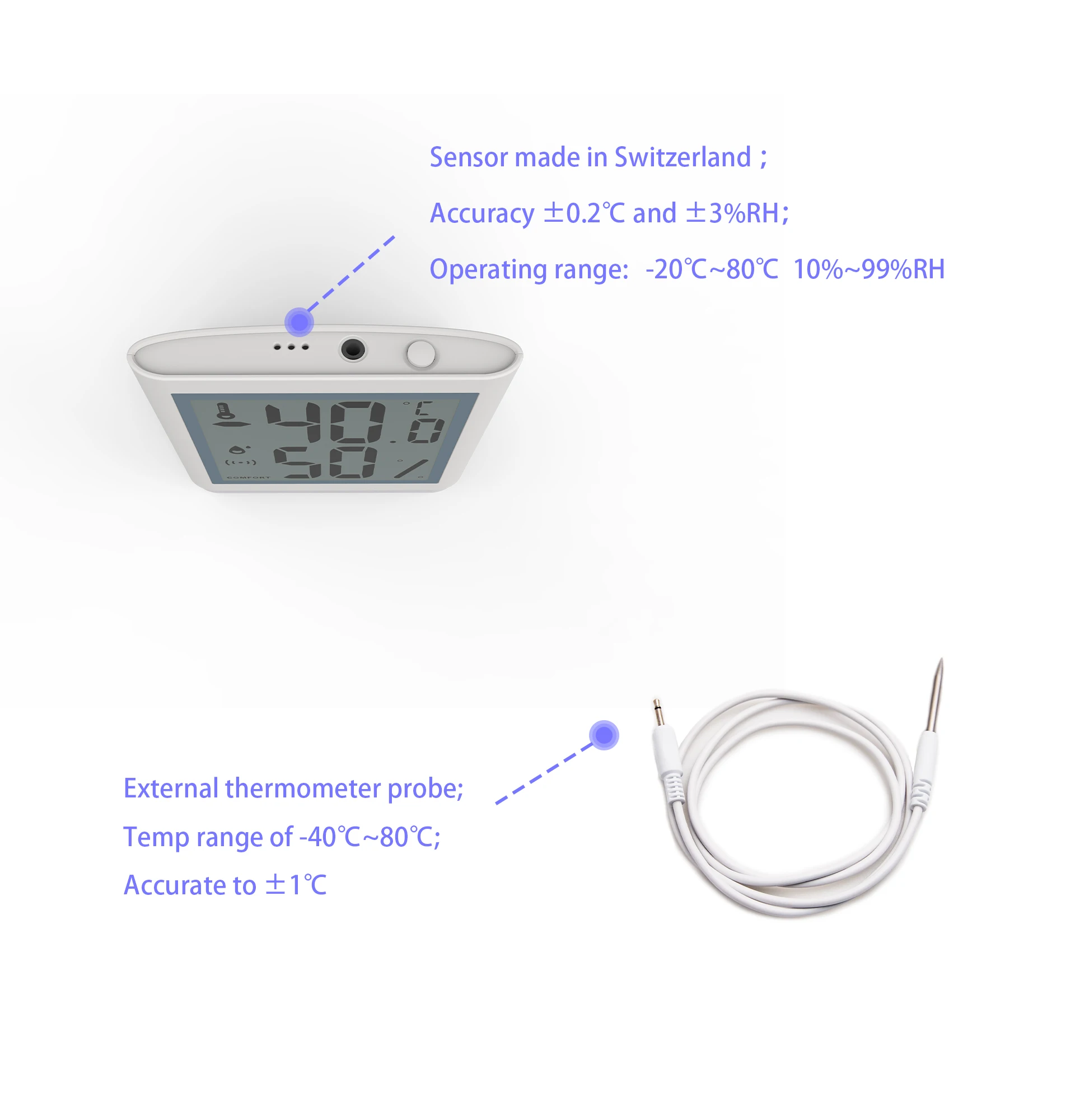 Vaccine Fridge Thermometers Cryogenic Temp Data Loggers Real Time