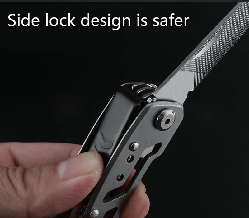 Multifunction Stainless Steel Multi-tool Pocket Knife Pliers Folding Pliers Portable Folding Pliers