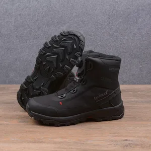 Premium Men's Winter Snow Boots European Outdoor Waterproof Breathable Ankle Bootie Ice Surface 3M Thinsulate Insulation