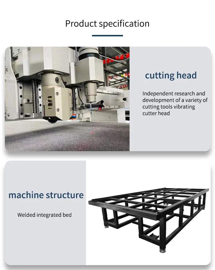 CNC Oscillating Knife Carbon Fiber Cutting Machine for Automotive Interior