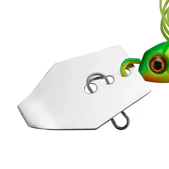 New PVC Bearded Man Baffle Lure Anti-Hanging 7G/9G/11G/14G/21G Rotating Sequins for Trout & Bass Bottom Fishing Ocean Beach – Lure – view 4