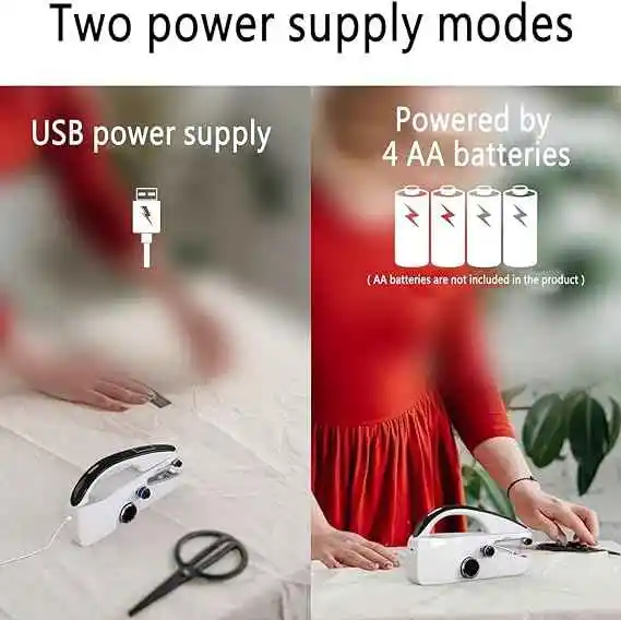 S8 Cordless USB or Battery Mini Handheld Sewing Machine Household From China