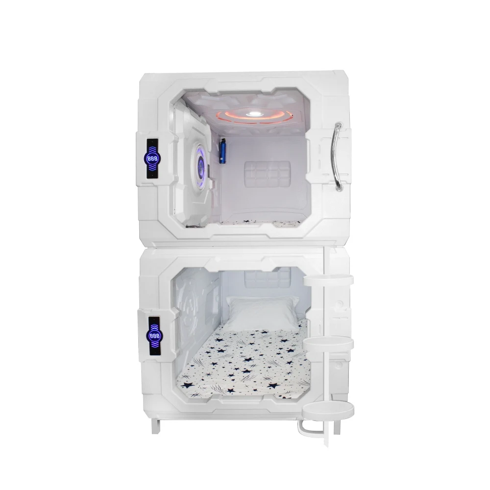 WIMI Environment friendly Modern Single Sleeping Capsule Bed Furniture Sets Sleeping Pod Smart Capsule Bed