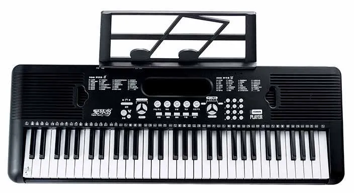 Новинка 2021, популярная музыкальная электронная клавиатура для пианино с микрофоном