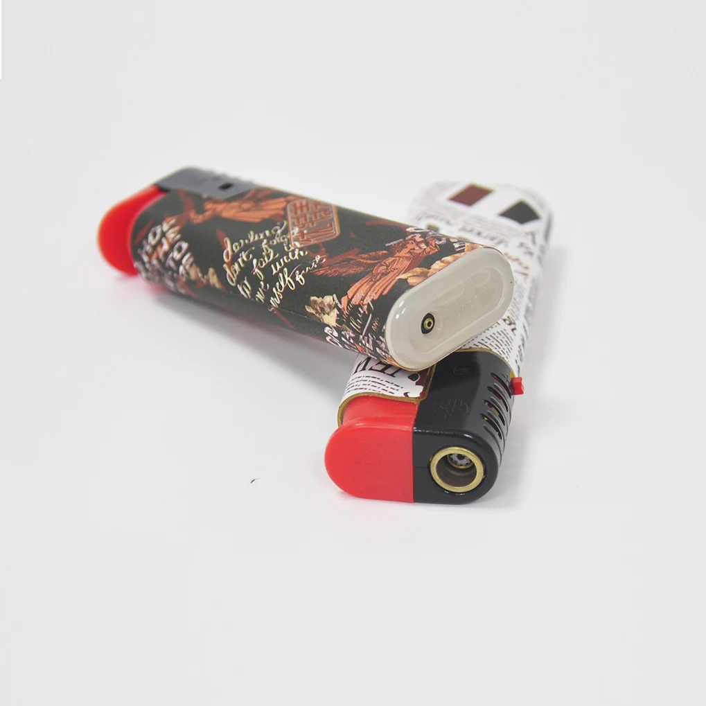 Hpx12 Made in China Perk Shape Style Refillable Windproof Gas Fire