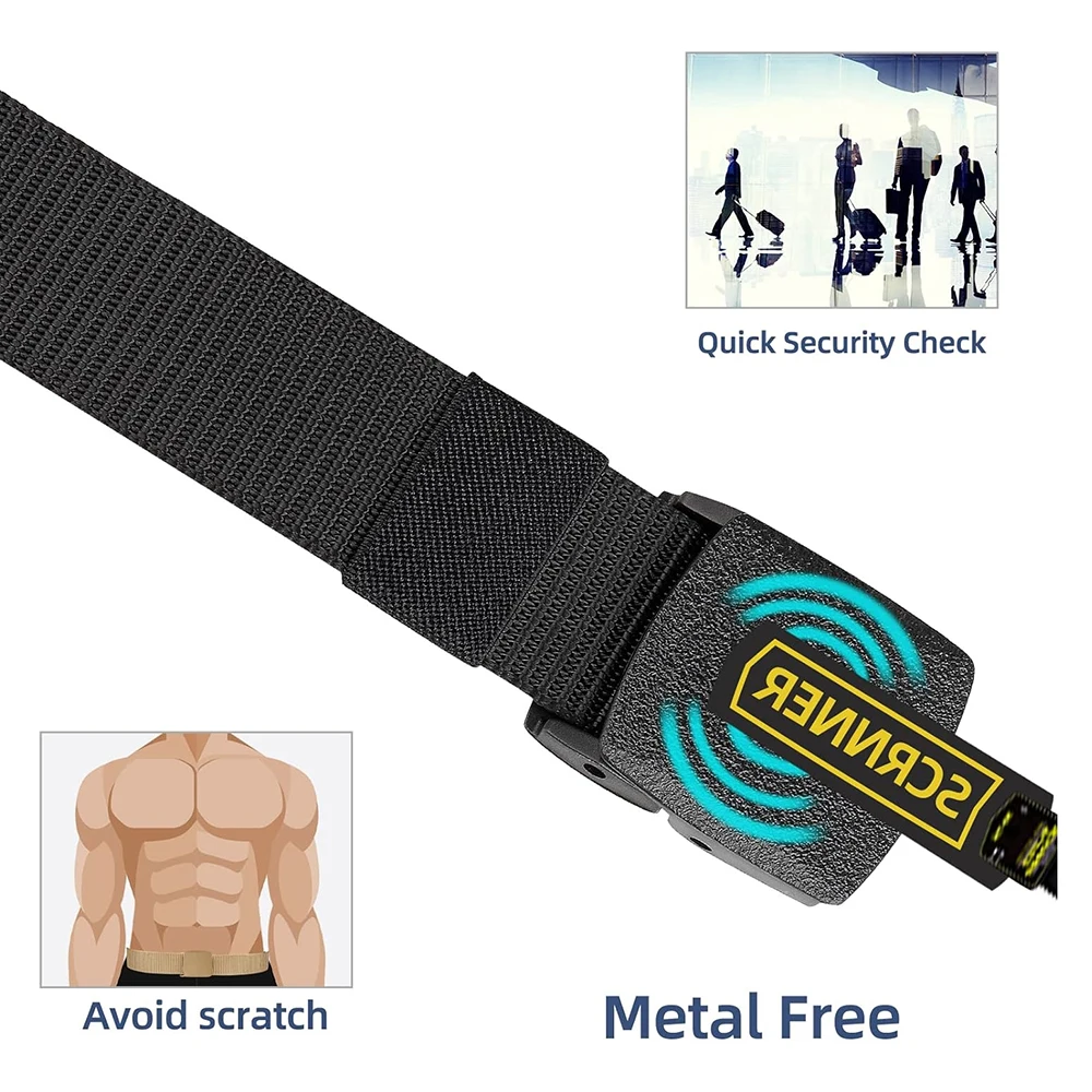 Wholesale Adjustable Training Durable Fashionable Tactical Nylon Belts Men Plastic Buckle Metal Tactical Belt