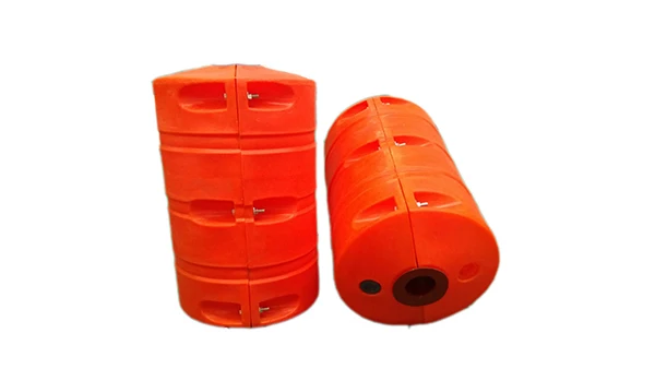 Rotomoulding Machine Made Assembled Buoy Float for Dredging Pipes with Floating Containment Boom