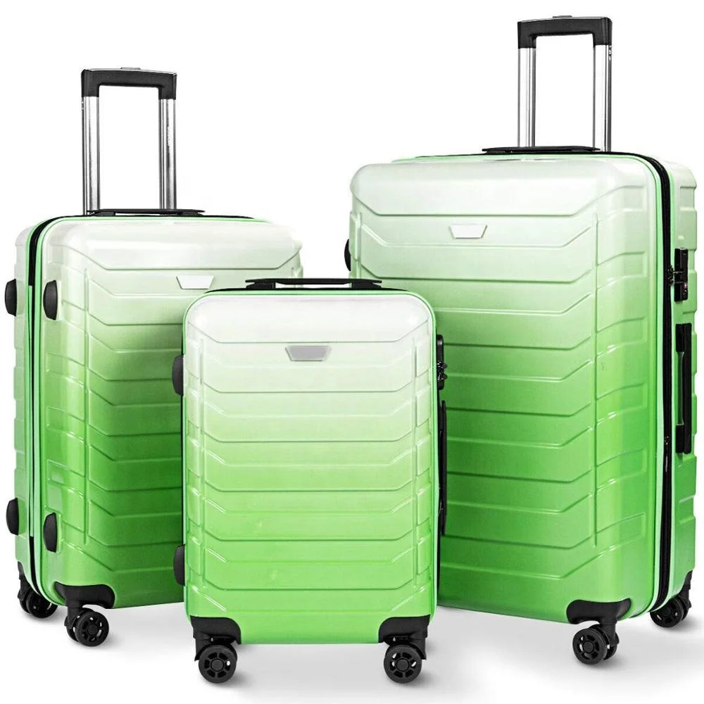 Купить хороший недорогой чемодан. Самсонайт чемодан зеленый. Чемодан из АБС пластика. Багажный чемодан на колесиках. ПК В чемодане.