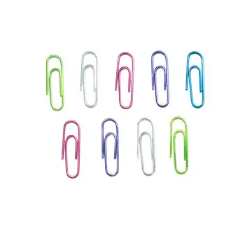 LANTIAN Factory BSCI factory hot sale customized package plastic coated colorful paper clips