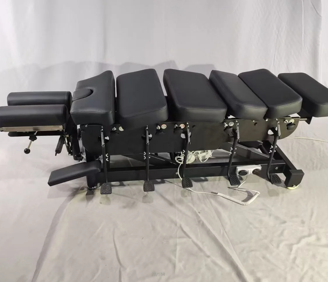 Chiropractic Table Flexion Distraction Spinal Decompression Traction ...