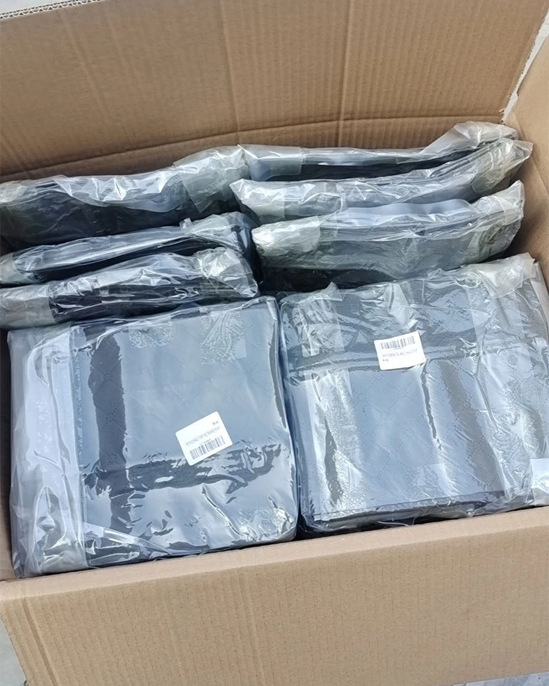 New Cloth Art Iron Frame Clothing Storage Box Two-handed Handle ...