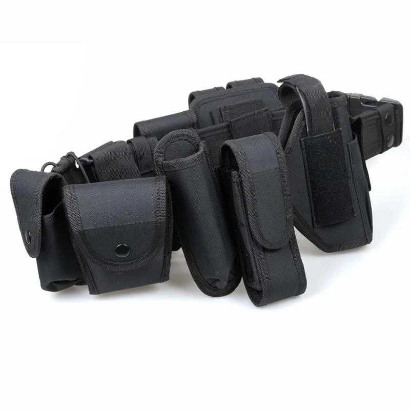 Fashionable Casual Durable Multifunctional Tactical Belt Duty Set Adjustable Nylon Sport Enthusiasts Security Hunting Belt