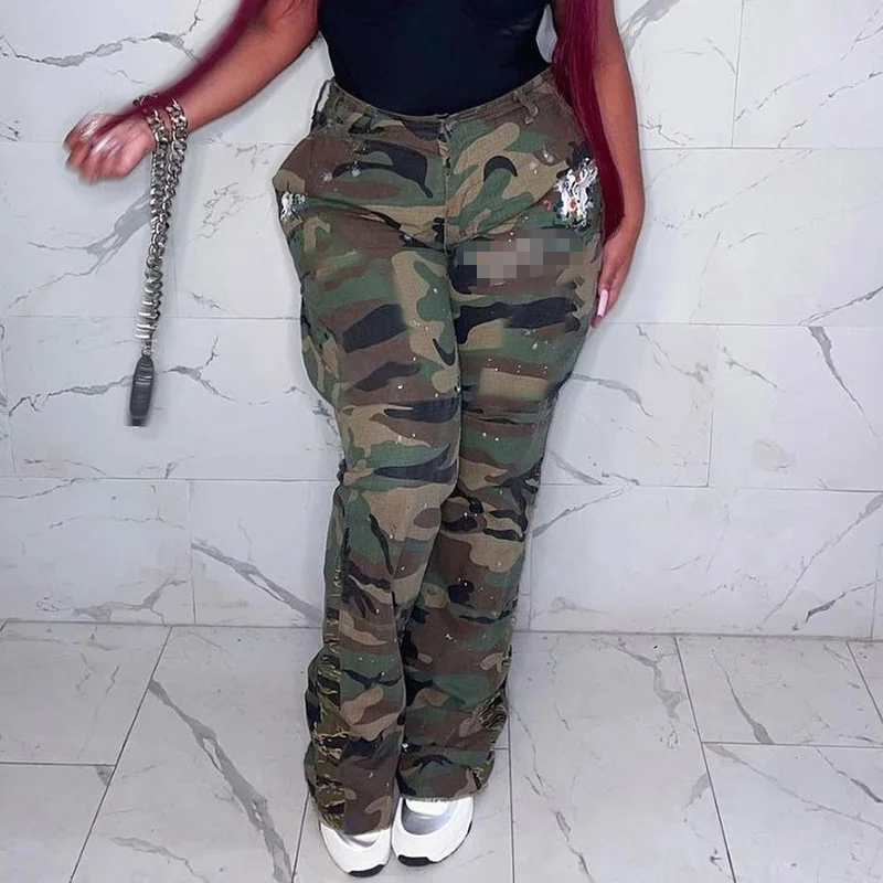how to style army camo pants with heels｜TikTok Search