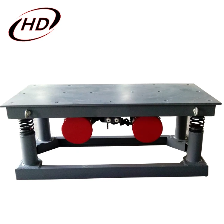 Precast Concrete Small Vibrating Table to Make Concrete Molds