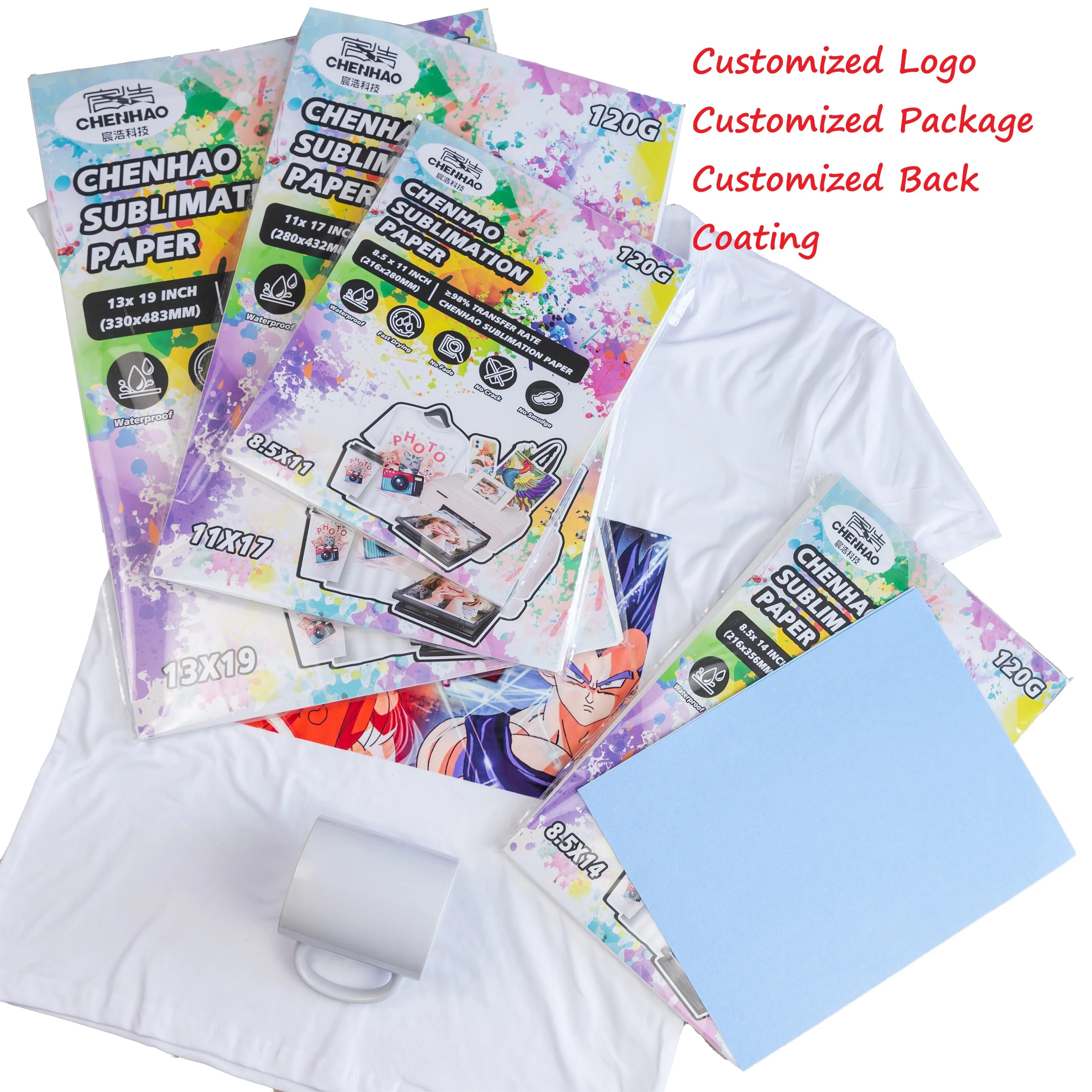 Rollo De Papel Para Impresión De Sublimación De Tela De Poliéster,100gsm,44  Pulgadas - Buy 100gsm 44 Pulgadas De Rollo De Papel De Sublimación Papel De  Transferencia De Papel Para Impresión De Tela