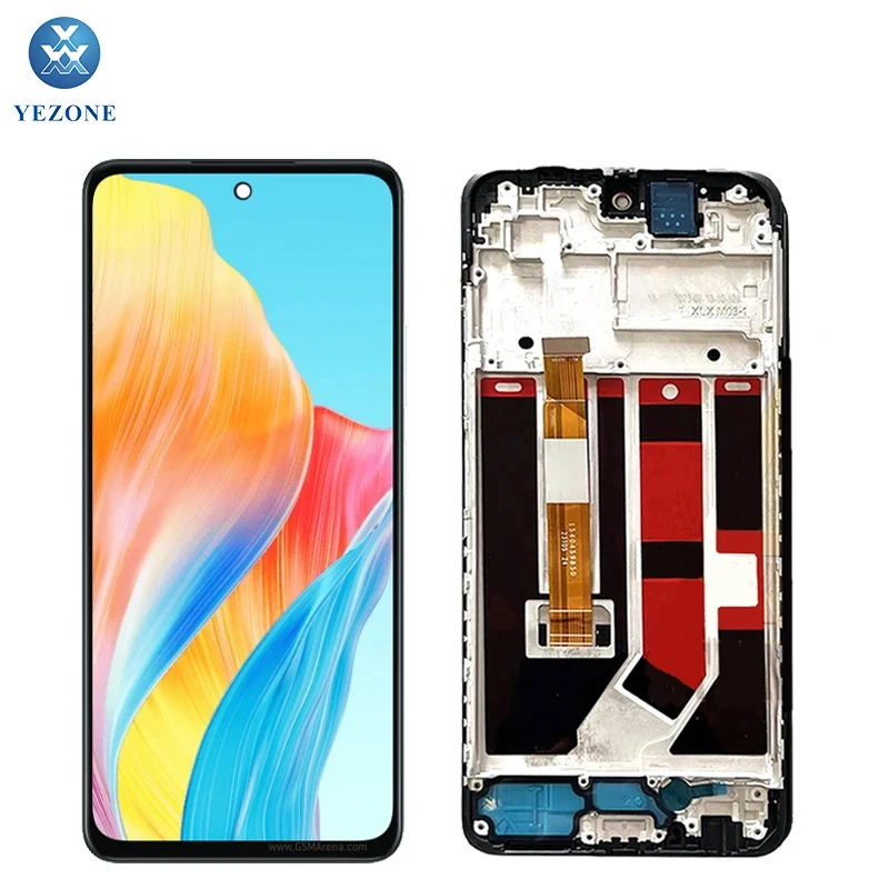 Cellphone LCD for OPPO A58 4G Replacement Display Touch Screen Digitizer for OPPO A78 4G 5G