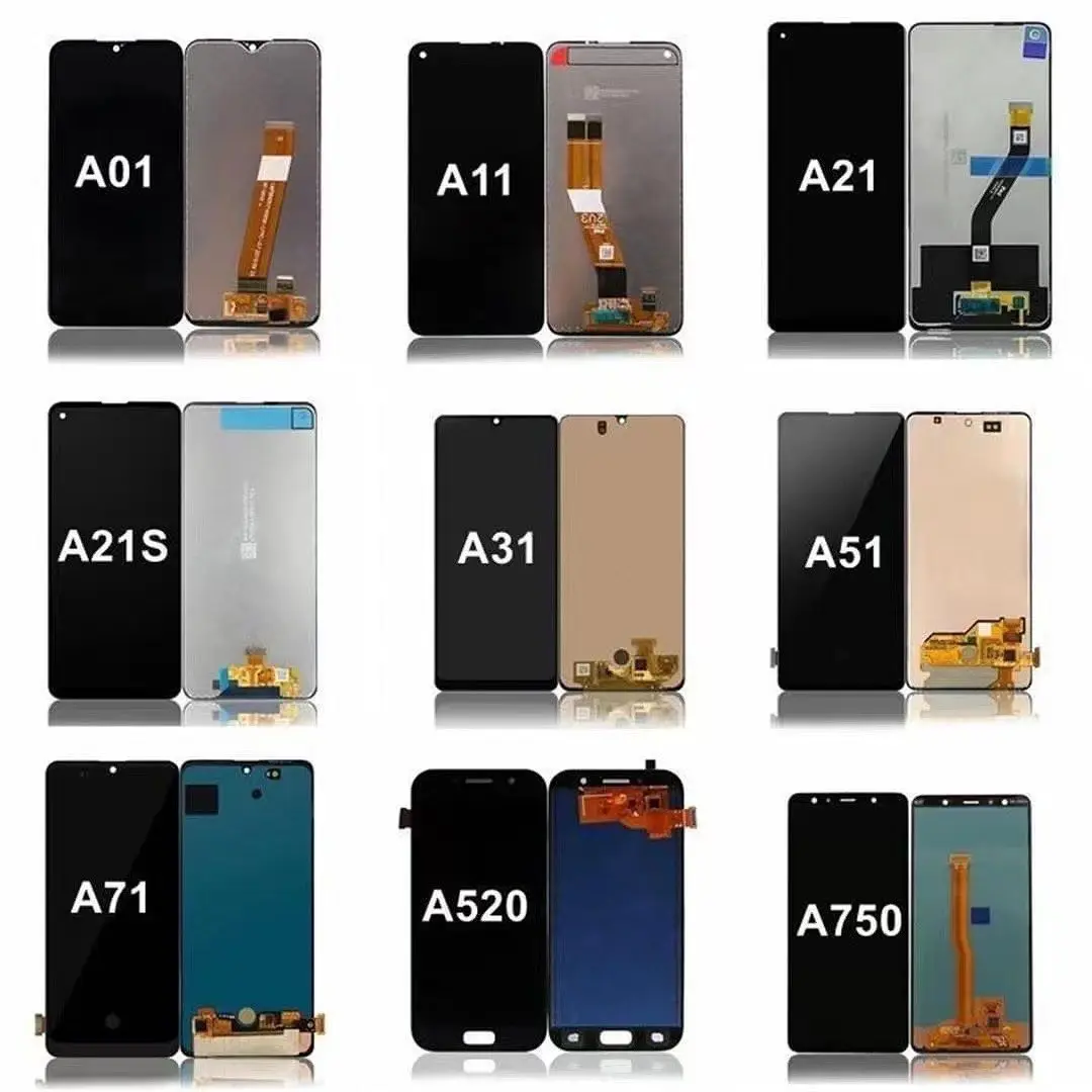 Factory Display Screen Digitizer Touch Complete Lcd Screen Original for Samsung Galaxy S7 8 9 10 21 Edge Note 8 9 10 20 Ultra HN