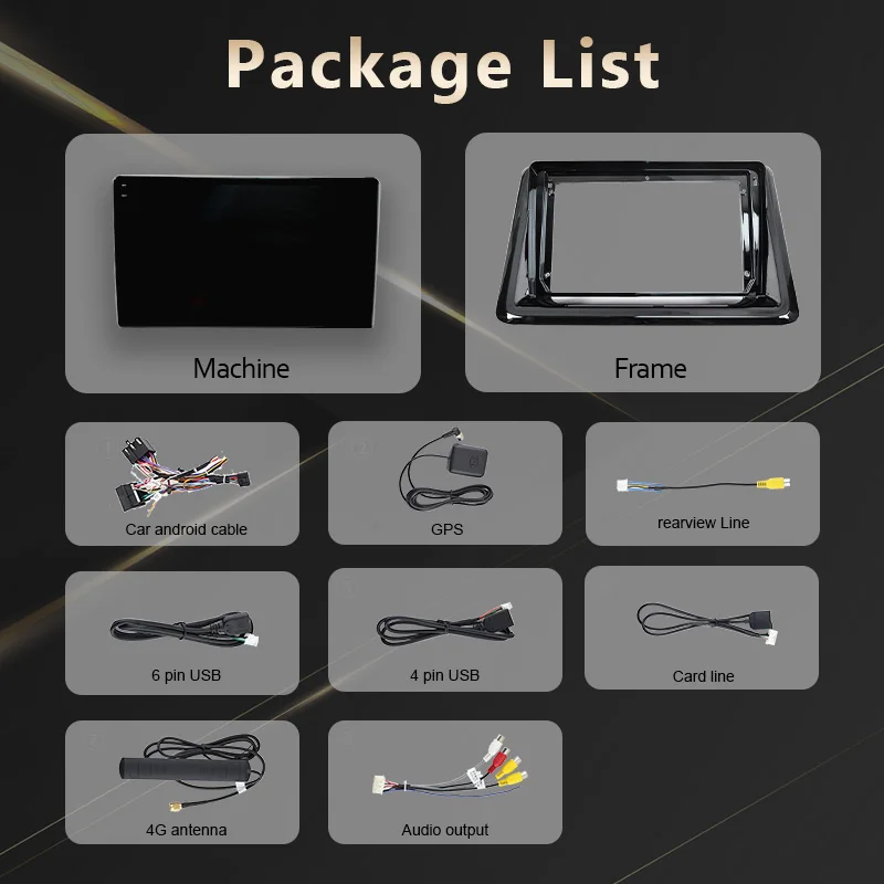 Maisimei 10'' UV Black Good Price Car Monitor Car Radio Multimedia Player for Toyota Noah Esquire Voxy 2014-2017 Build-in-2din