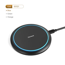 Xfanic W101-02 15 Вт Беспроводное зарядное устройство 10 Вт беспроводной телефон зарядное устройство Cargador Inalámbrico для устройств Qi сертификат зарядного устройства